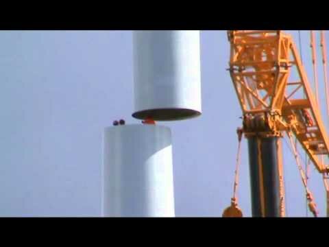 Delivery and Assembly of a Wind Turbine