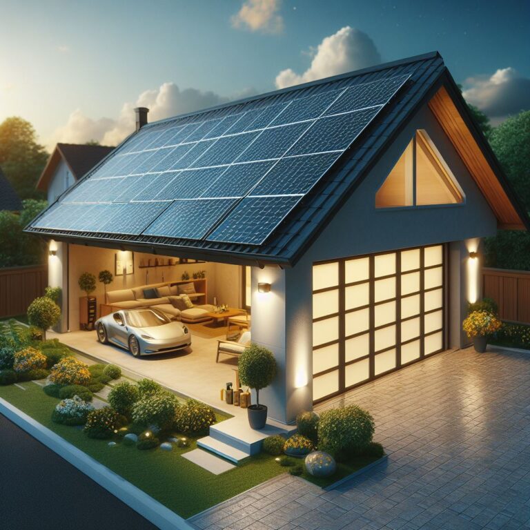 Eco-Friendly Power: Harnessing Solar Energy on Your Garage Roof